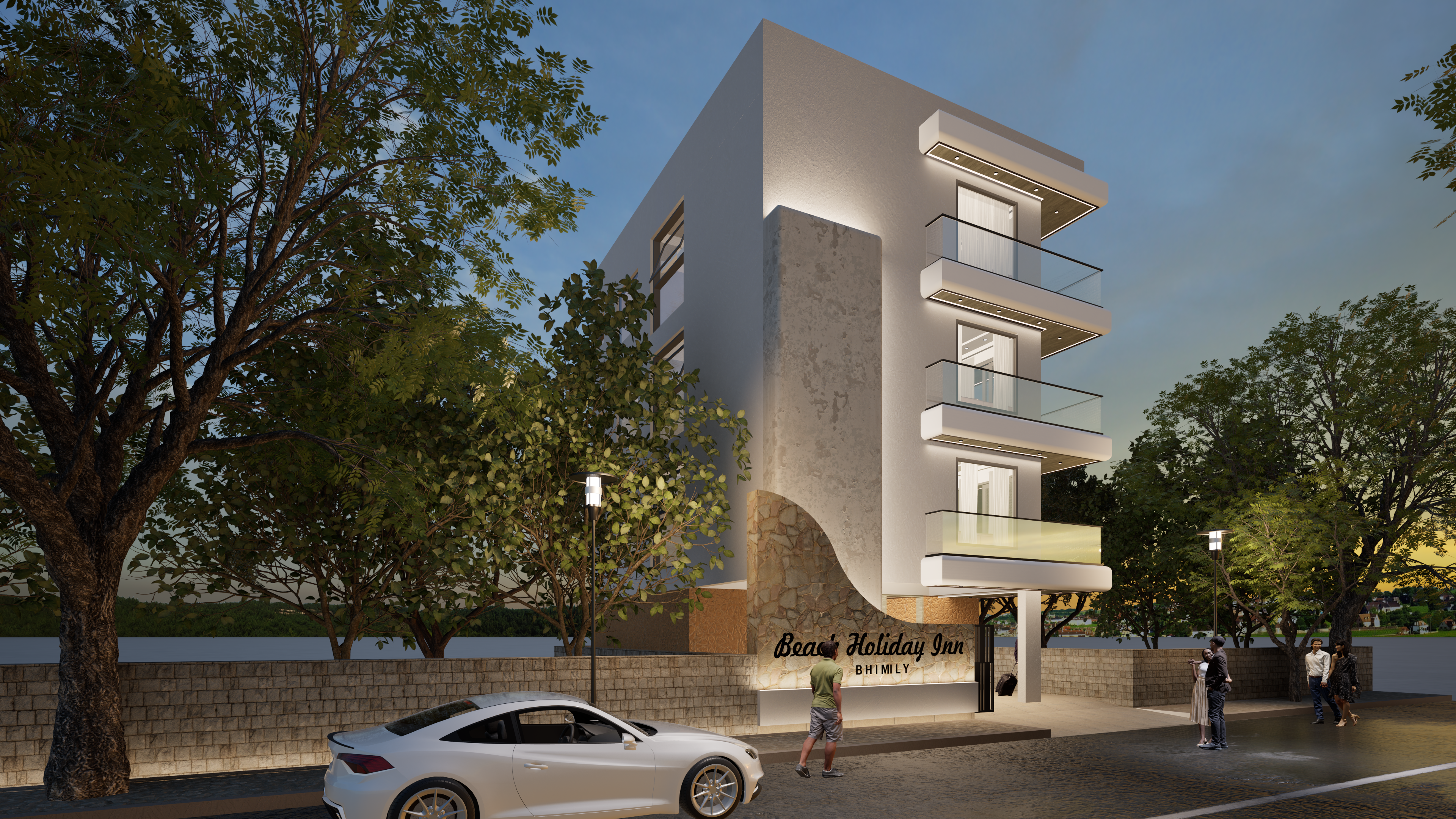 Architecture project — Bhimily — ArtPlus Studio